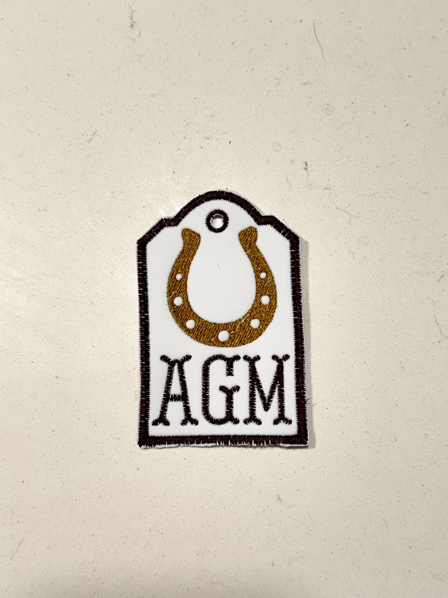 Embroidered Bag Tags