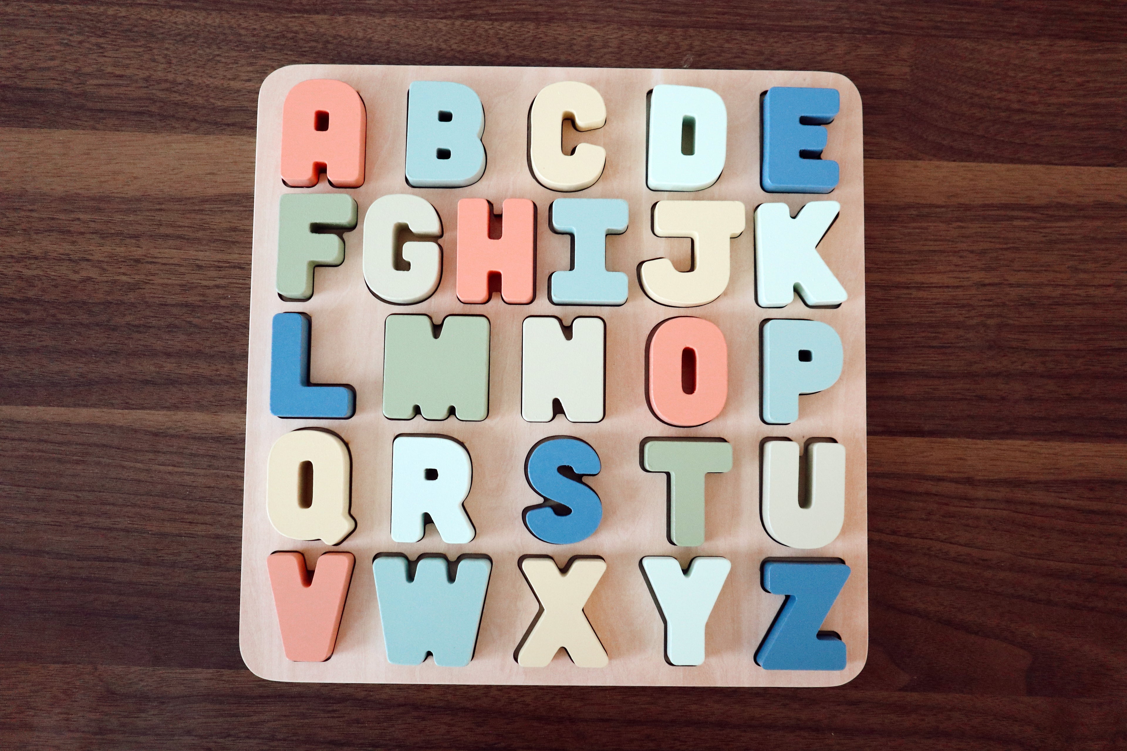 Wooden Alphabet Puzzle