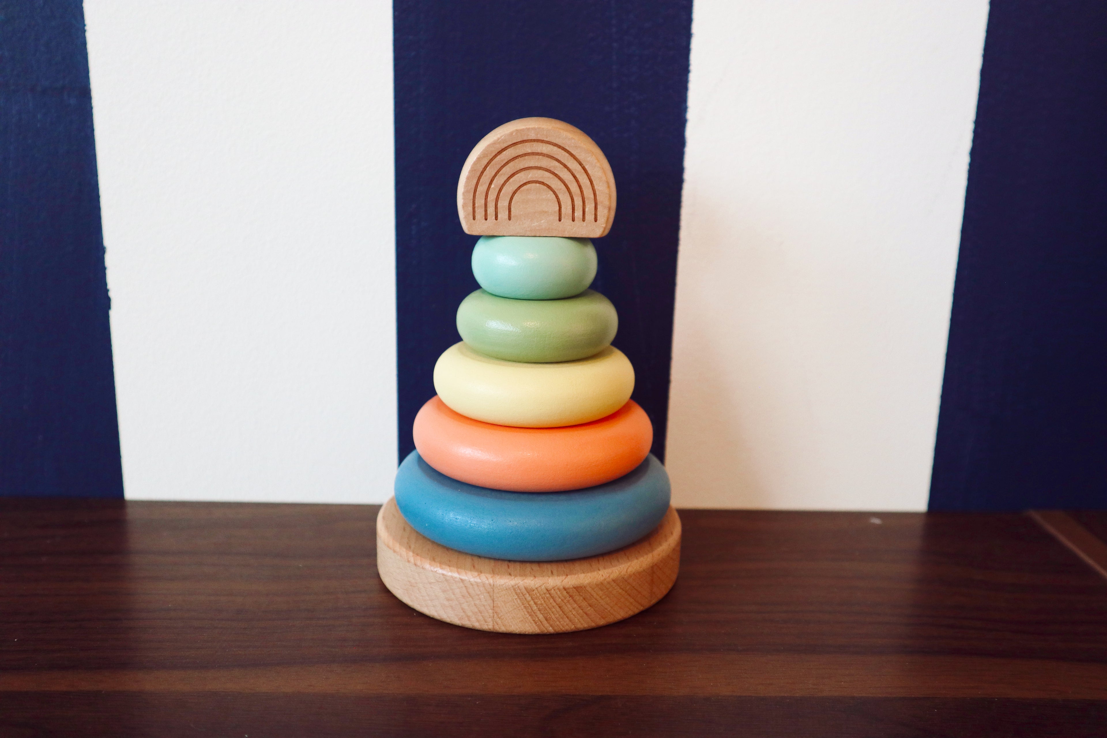 Wooden Stacking Tower
