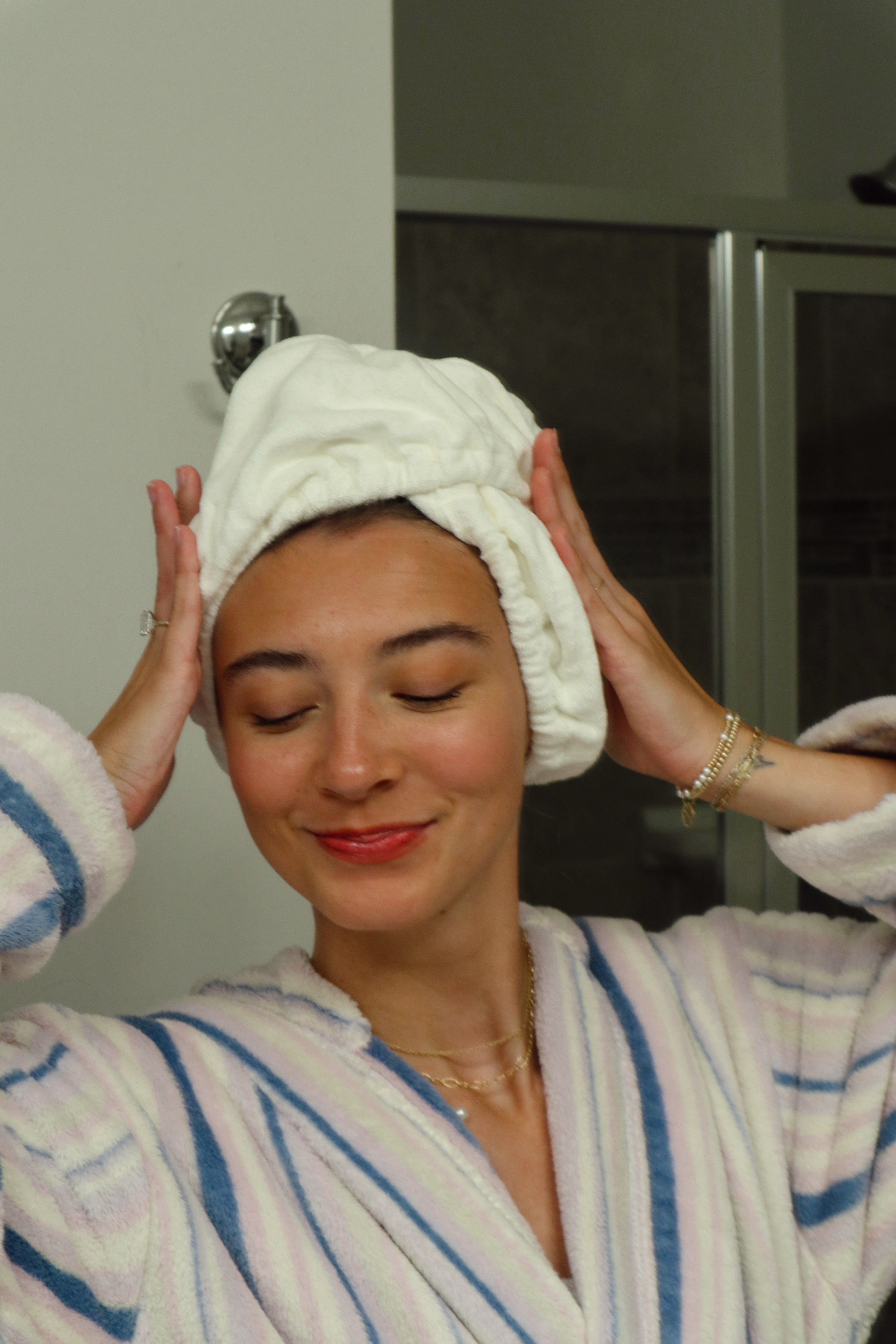 Bamboo and Cotton Hair Turban