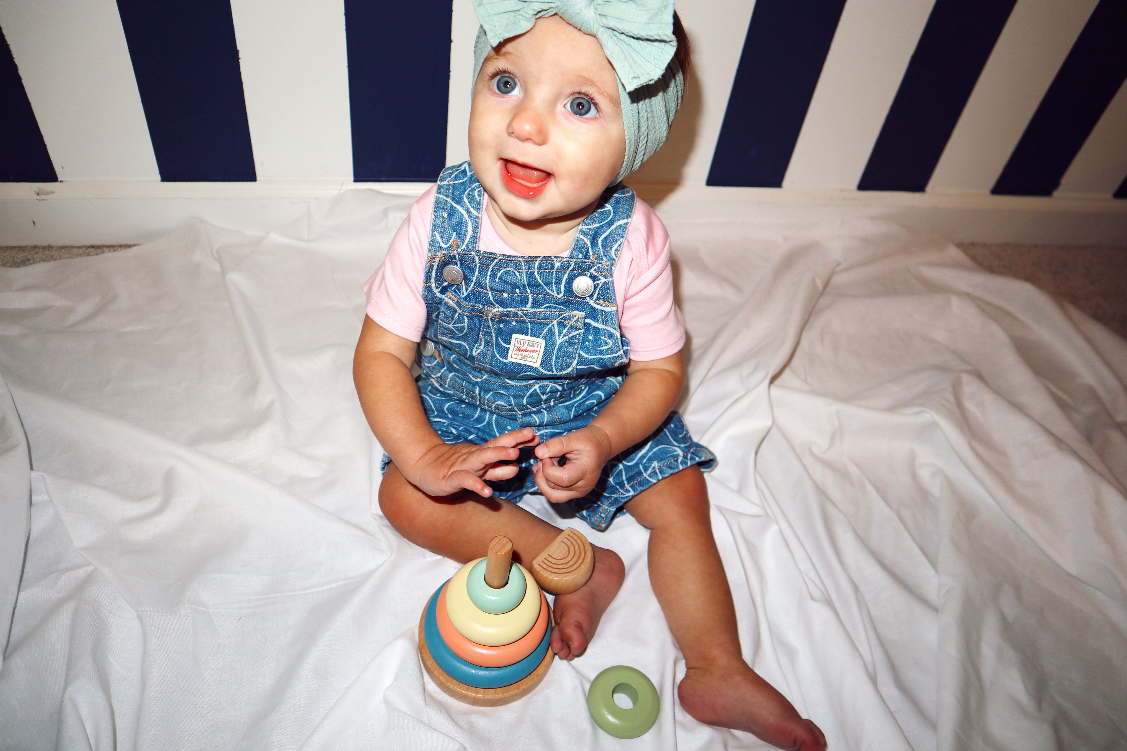 Wooden Stacking Tower