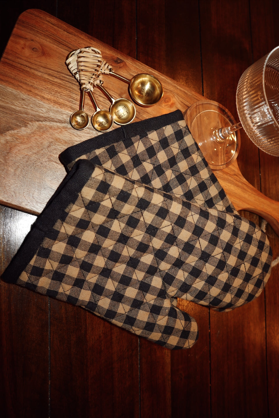 Mocha Oven Mitts