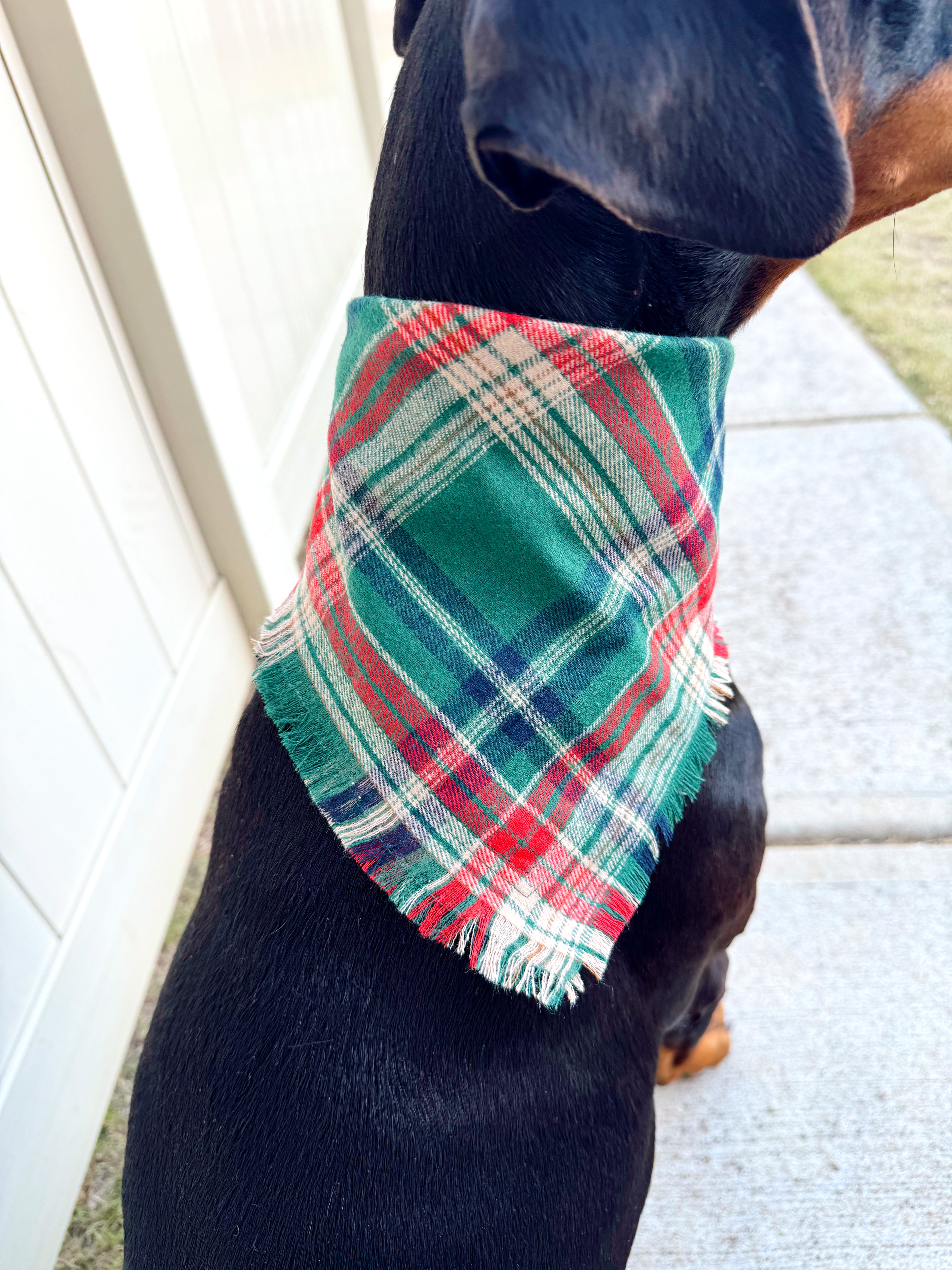 Christmas Fringe Bandana
