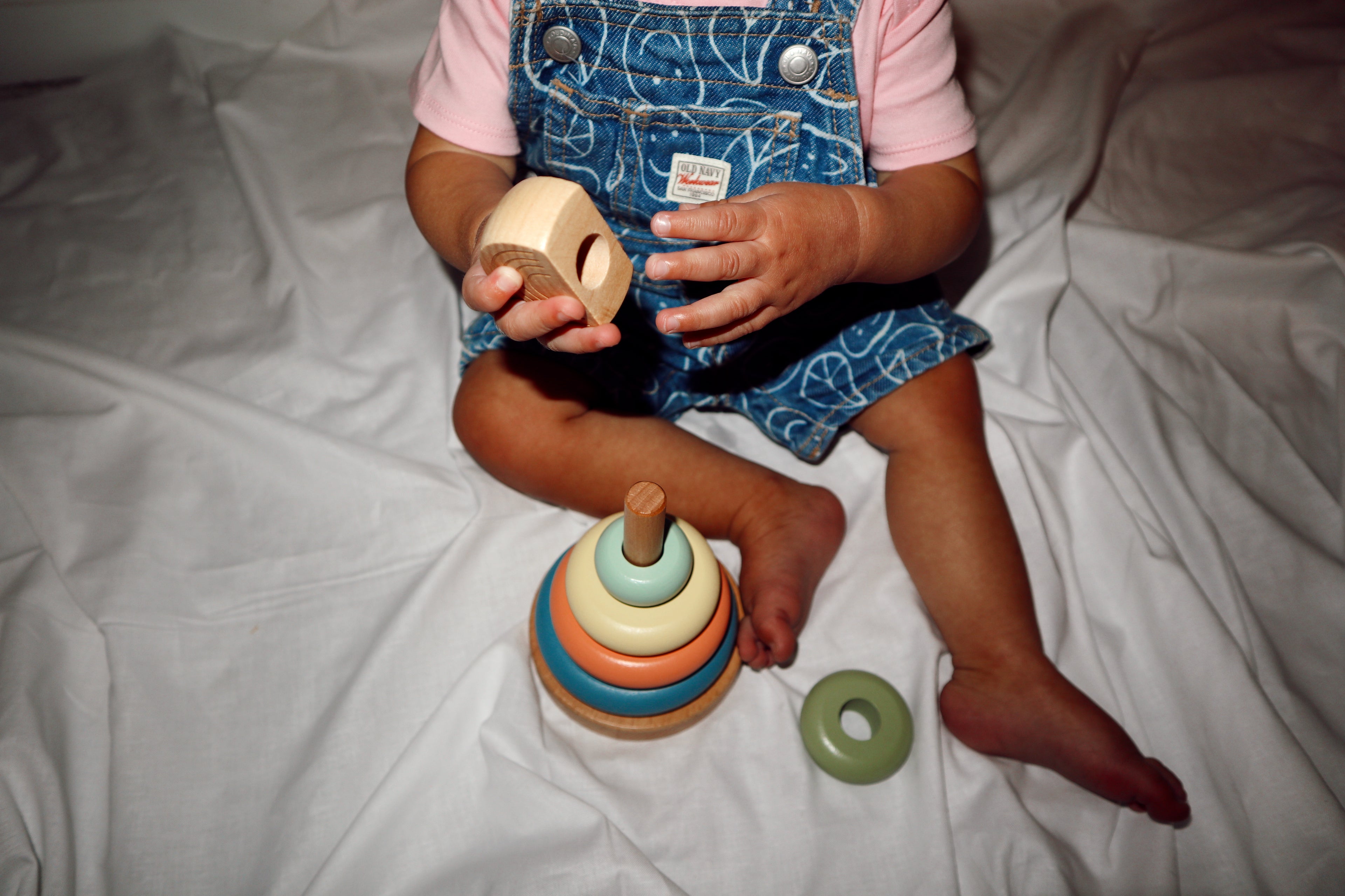 Wooden Stacking Tower