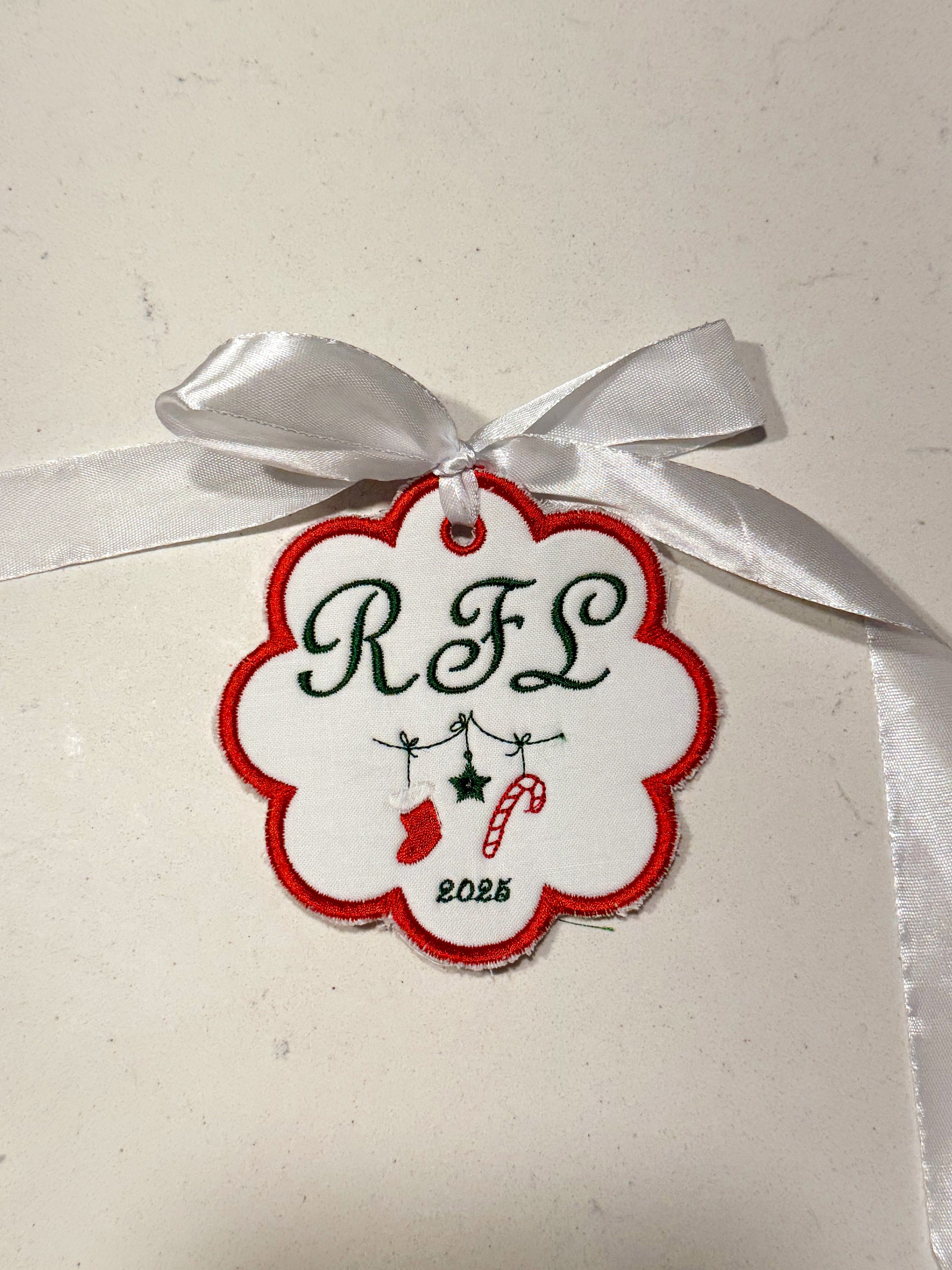 Embroidered Ornaments