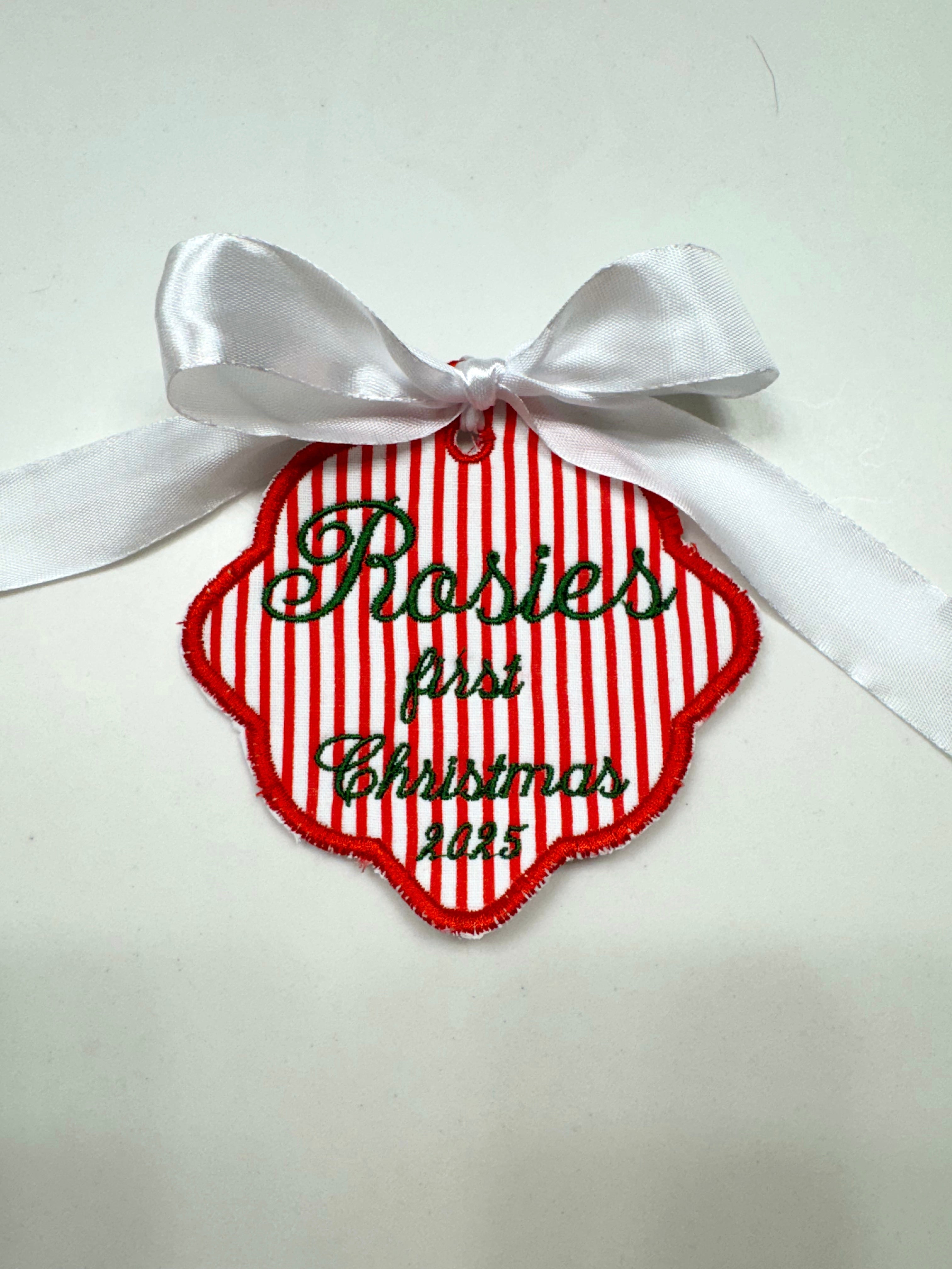 Embroidered Ornaments