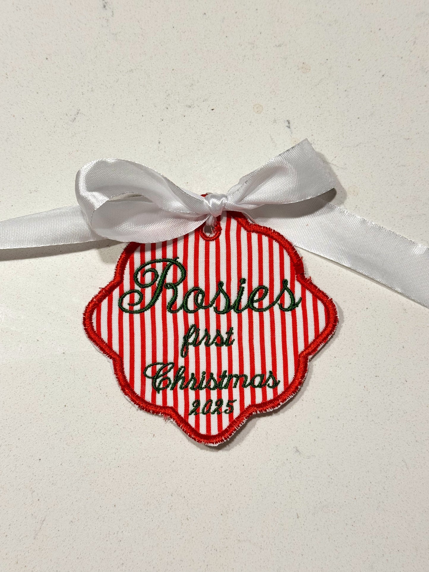 Embroidered Ornaments