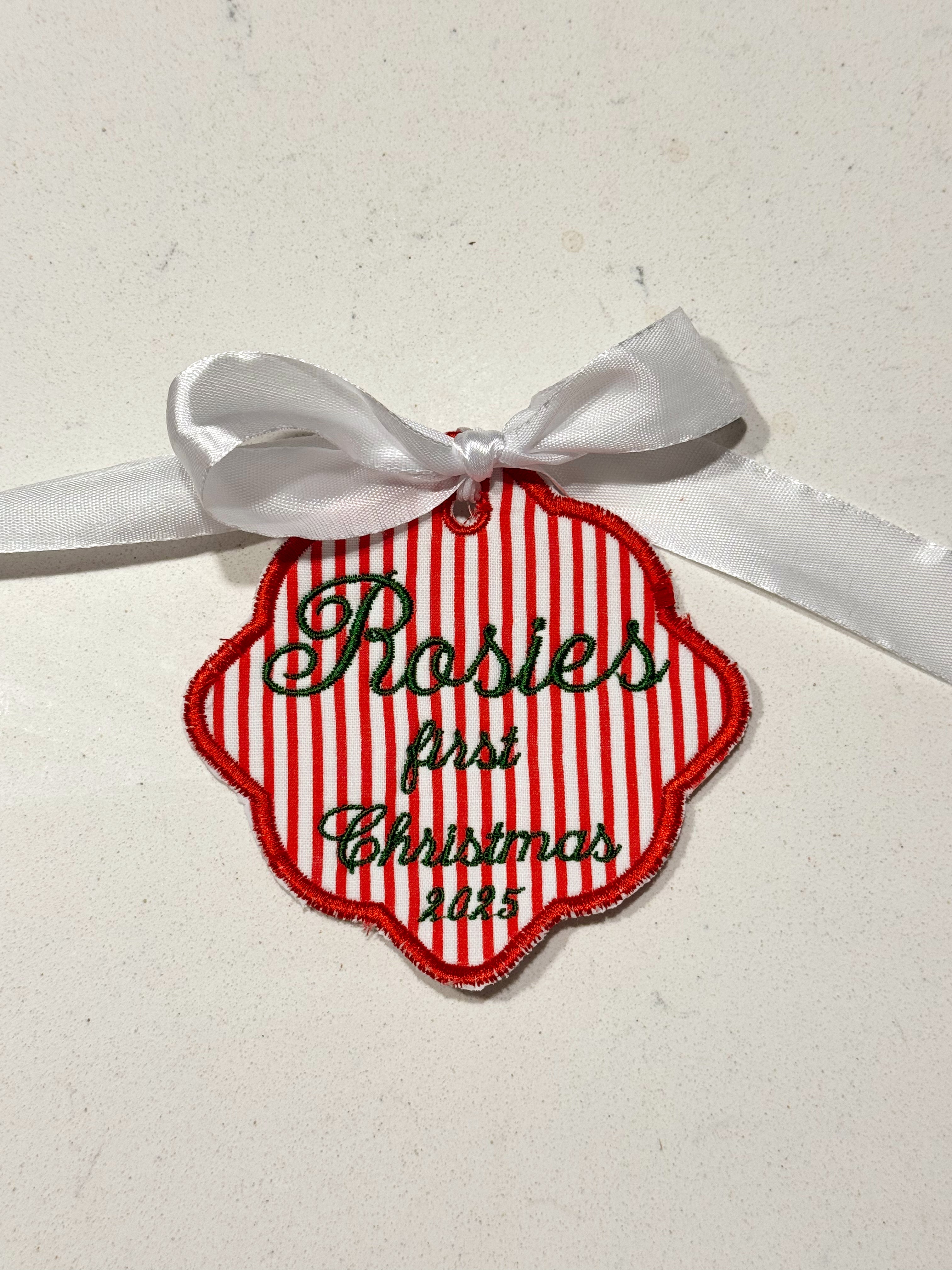 Embroidered Ornaments