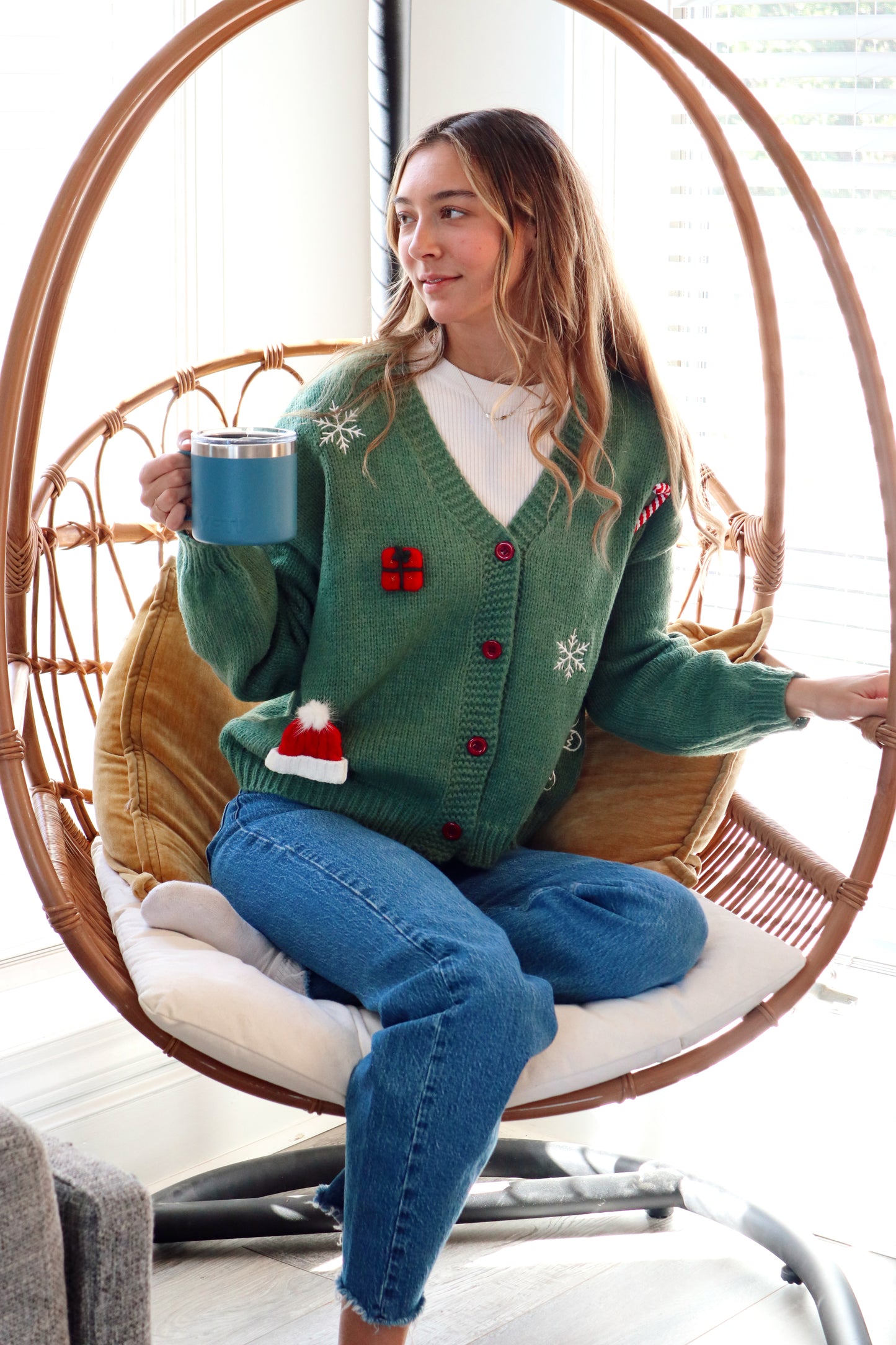 Corrina Christmas Cardigan