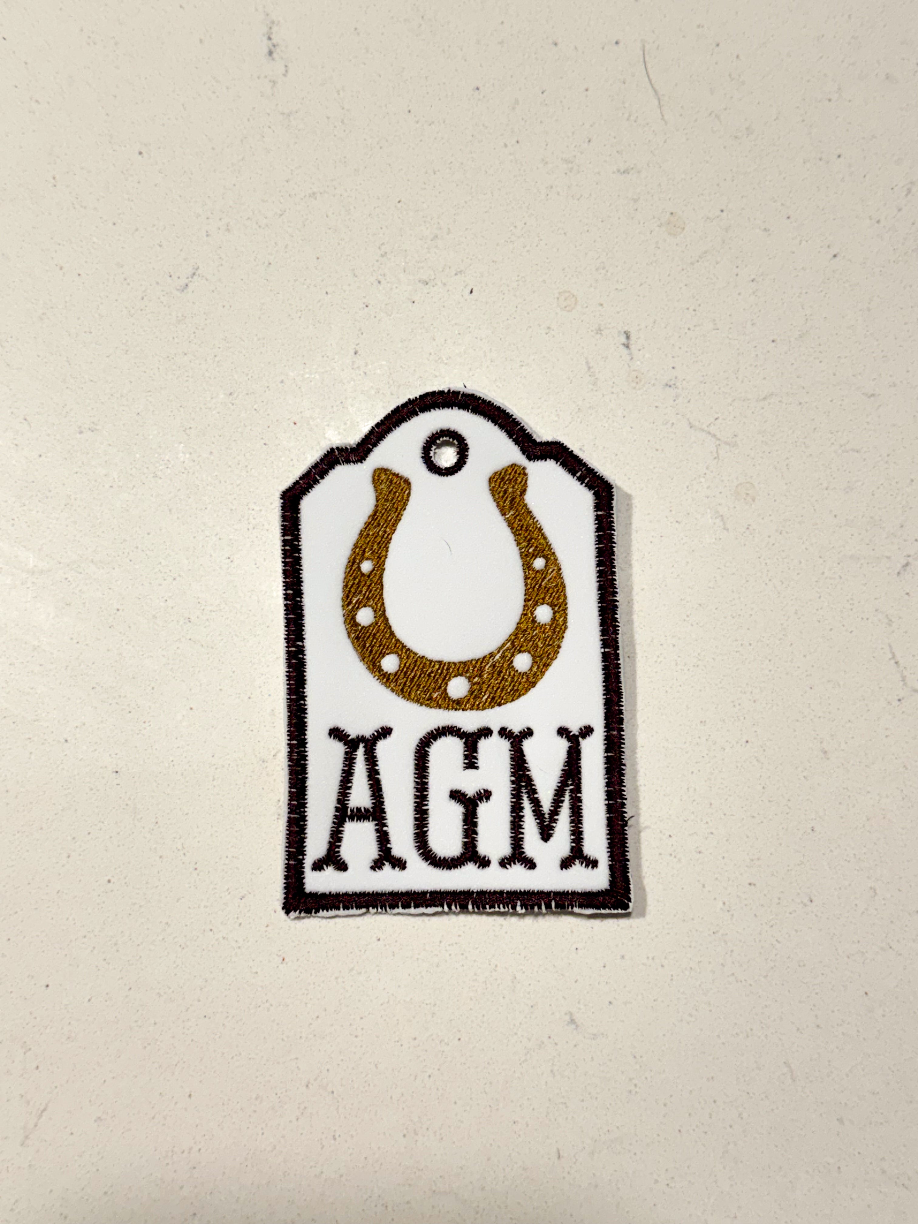 Embroidered Bag Tags