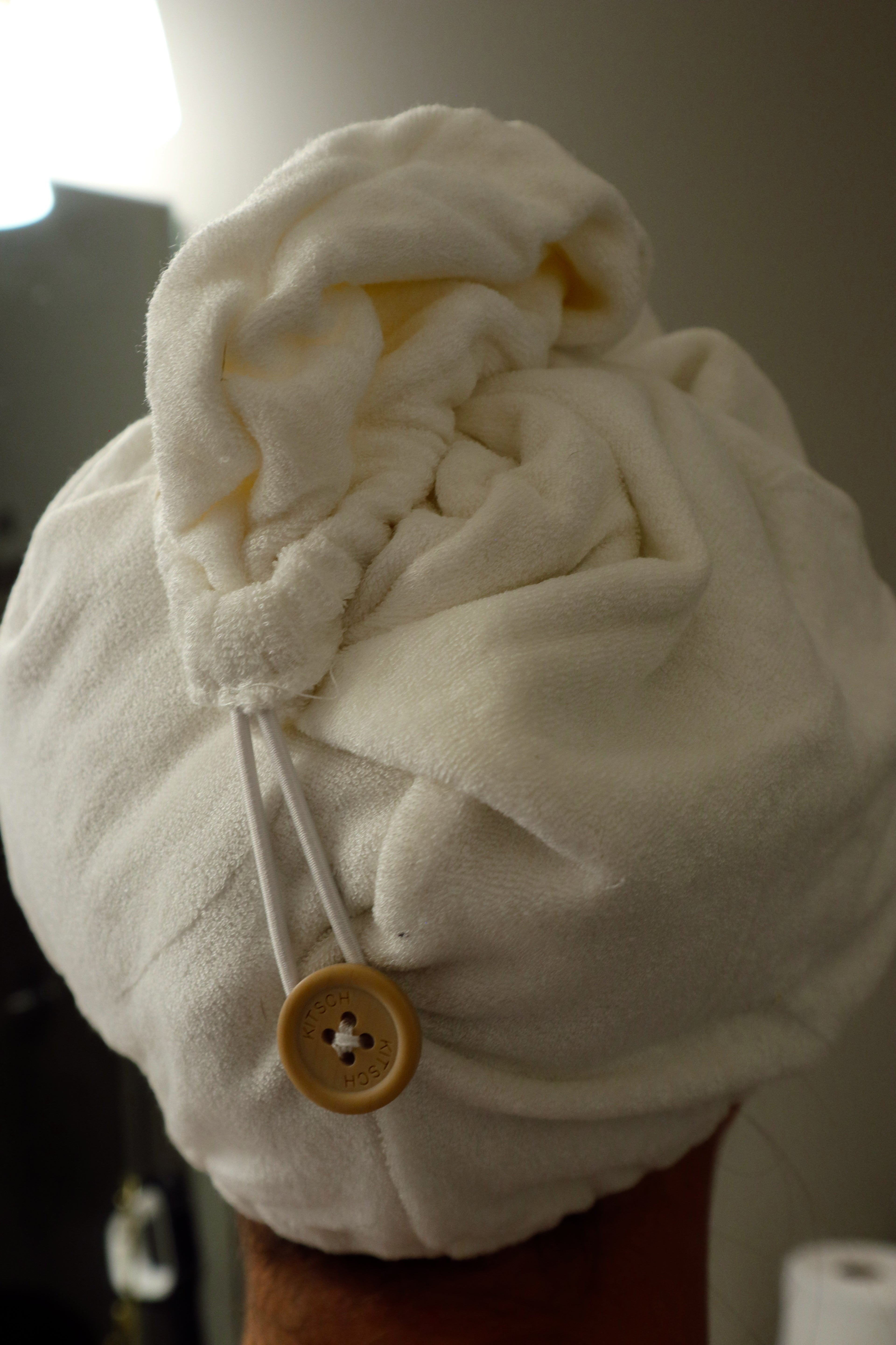 Bamboo and Cotton Hair Turban