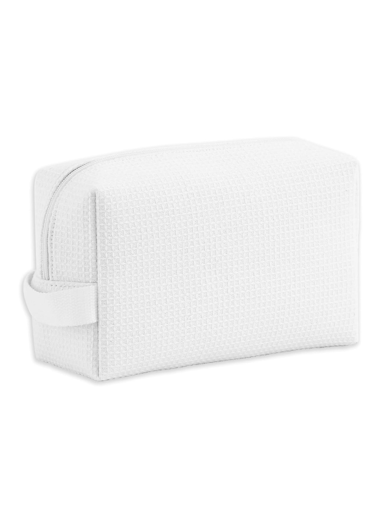 Waffle Weave Makeup Bag