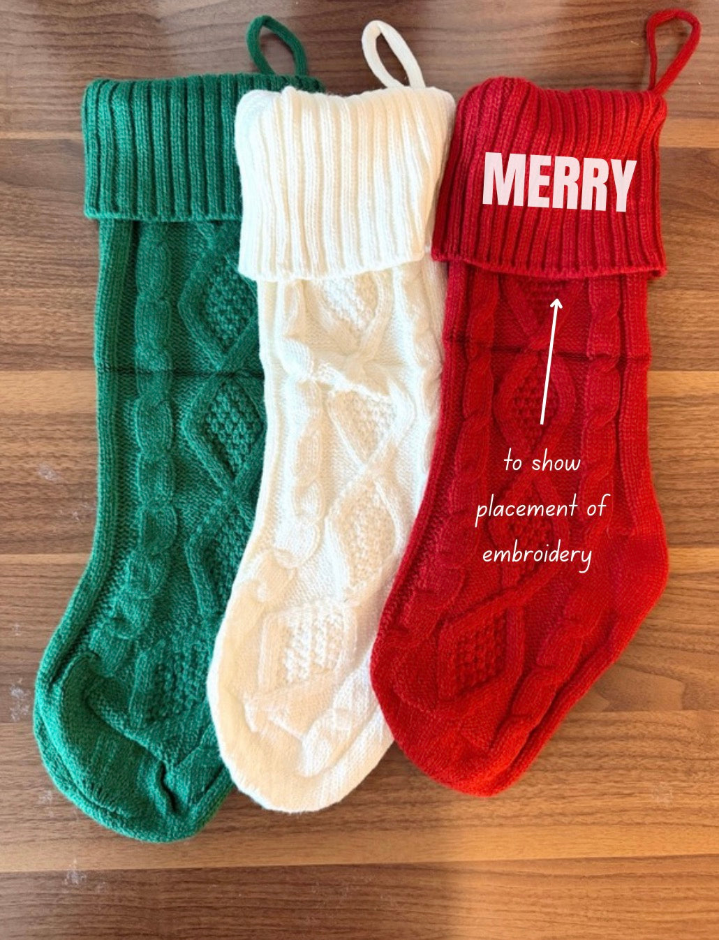 Knit Christmas Stocking