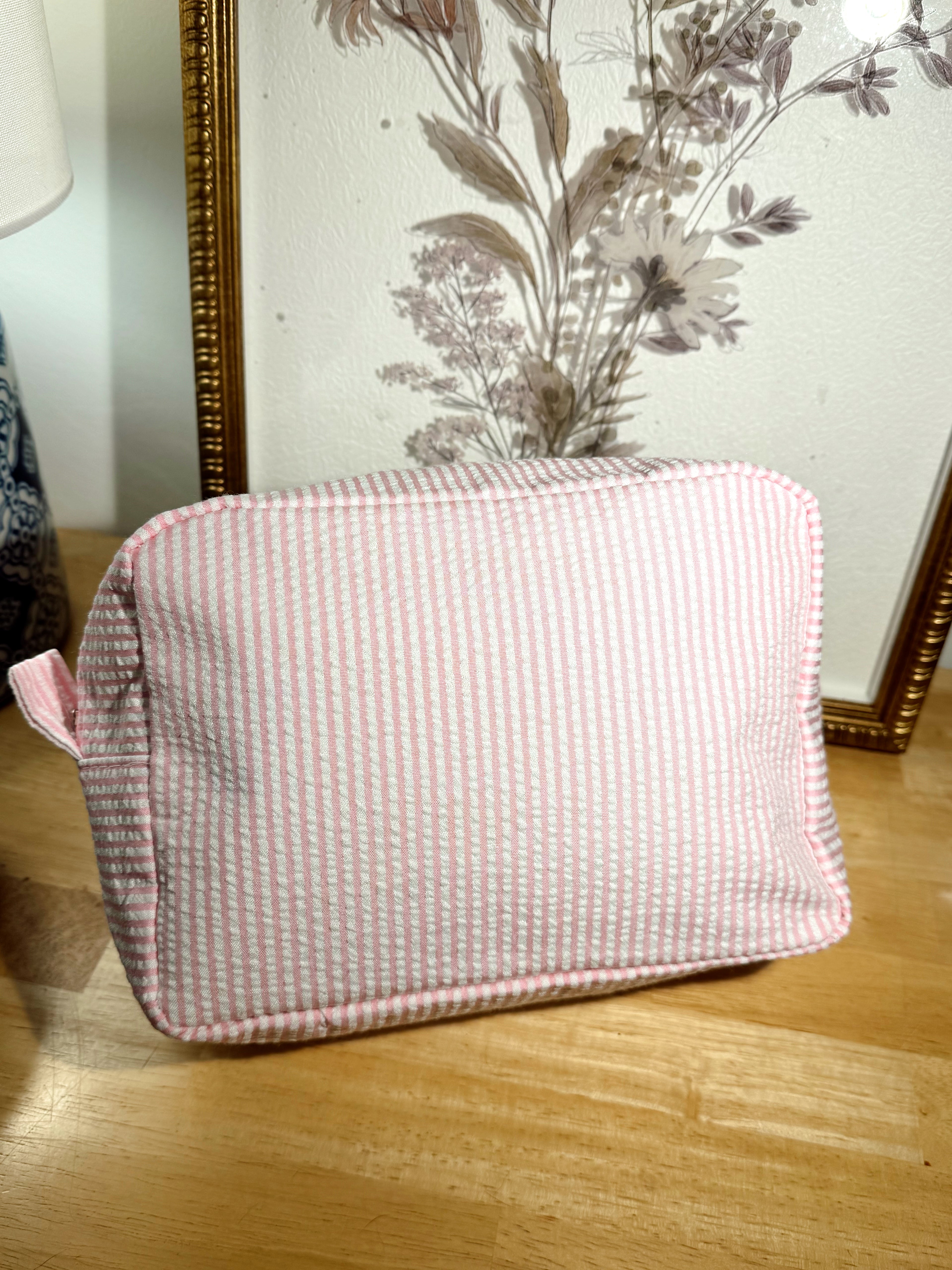 Pinkie seersucker bag