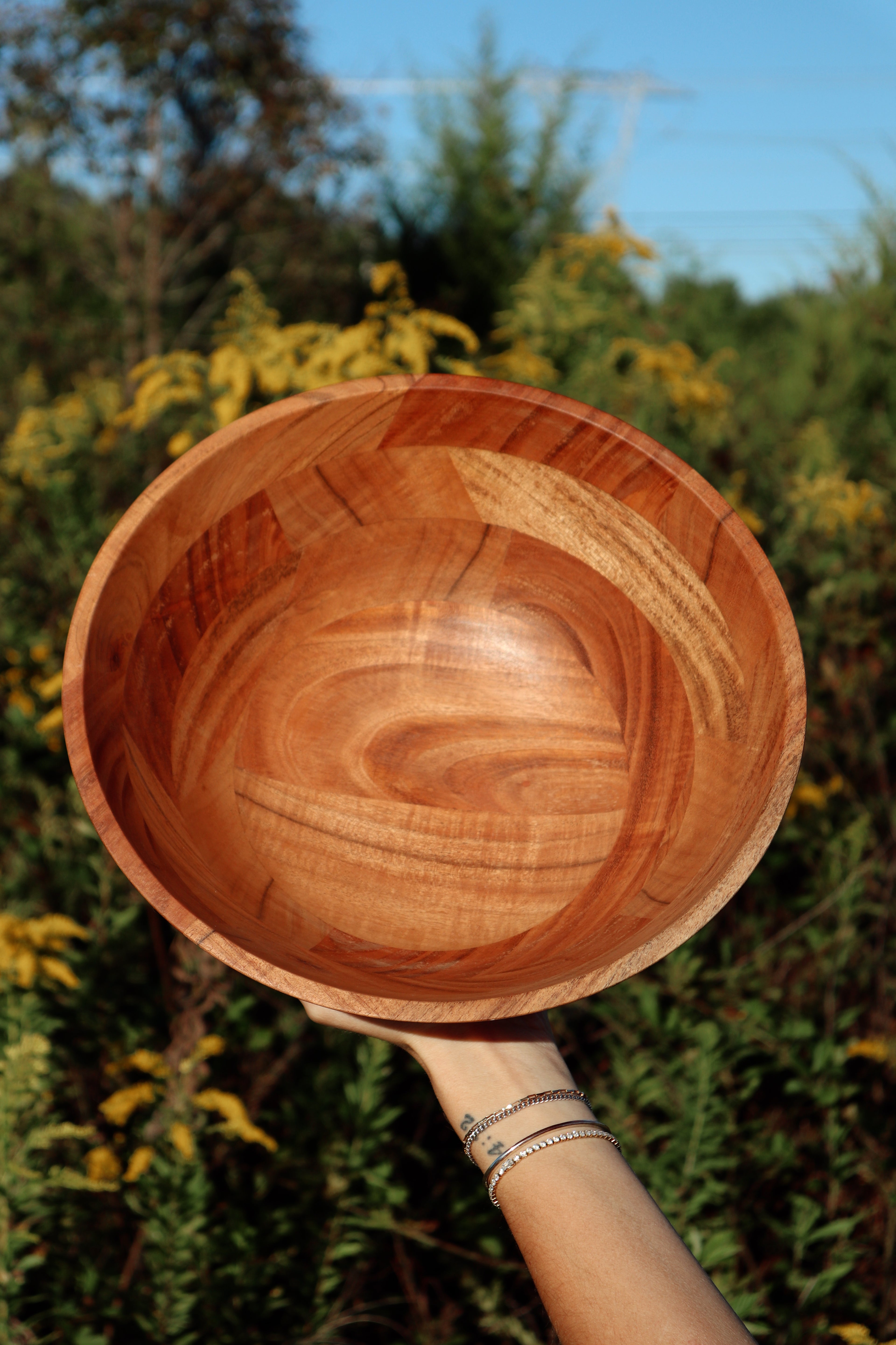 Acacia Wood Bowl