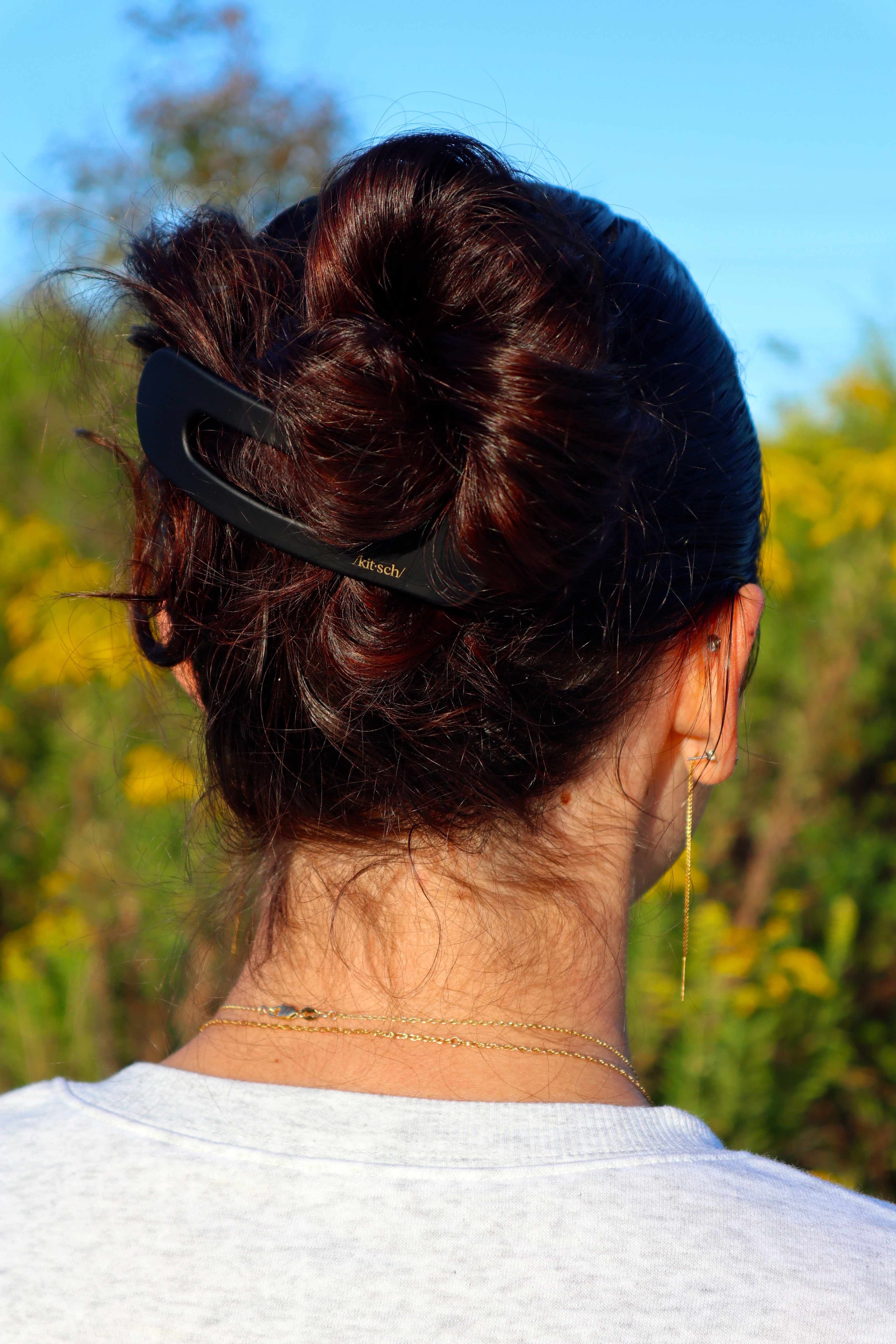 Flat Long Hair Clips