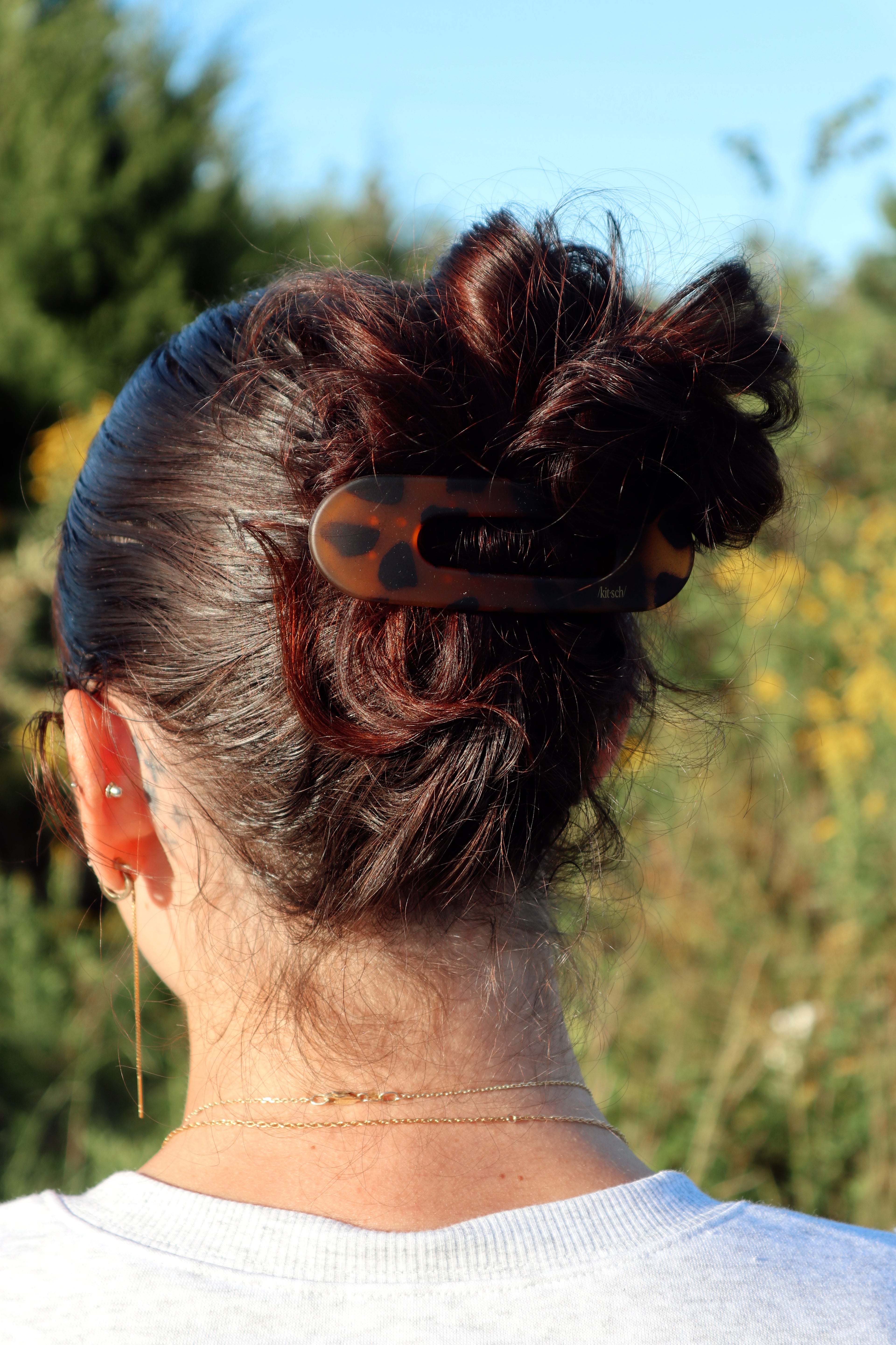 Flat Long Hair Clips