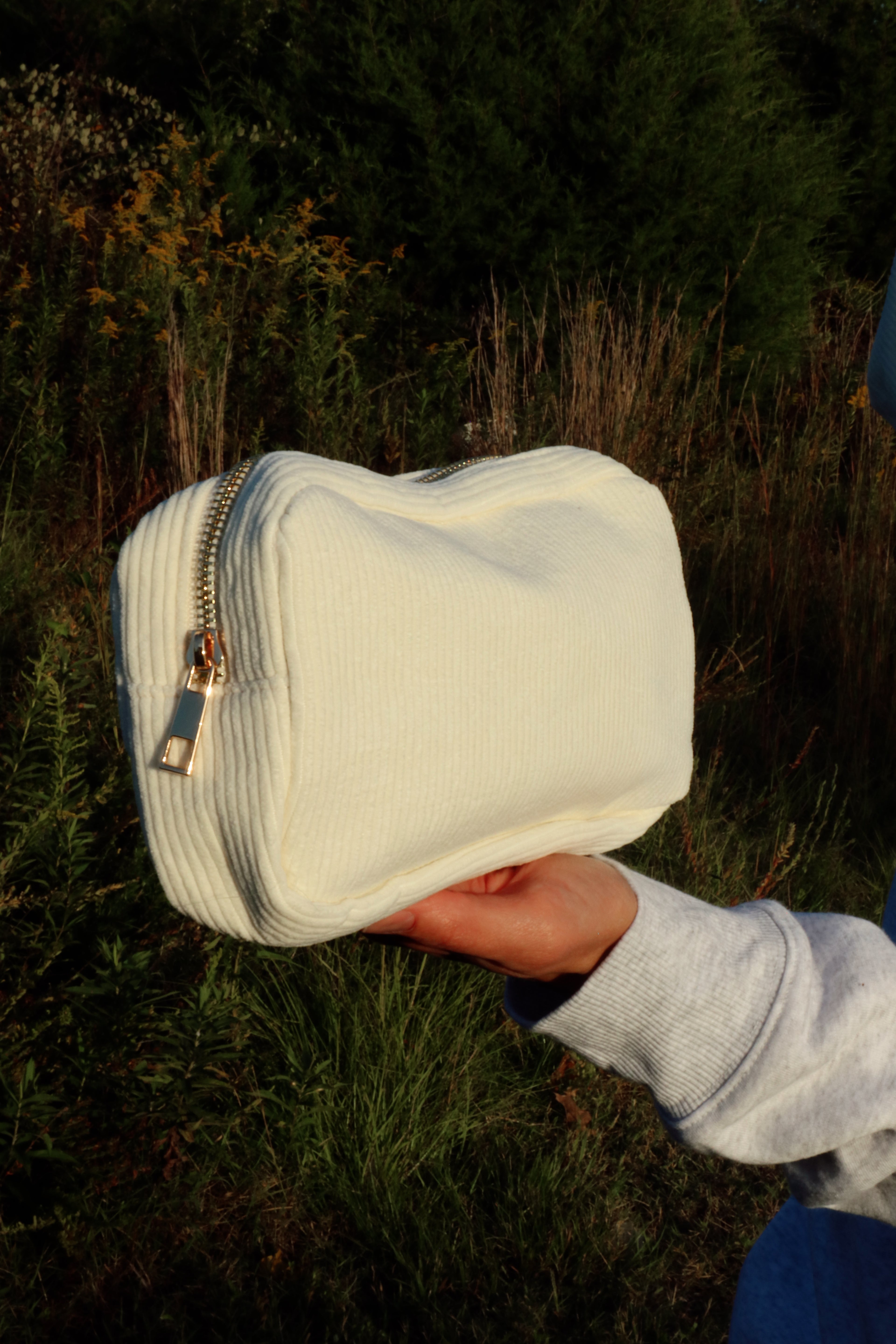 Carly Corduroy Cosmetic Bag