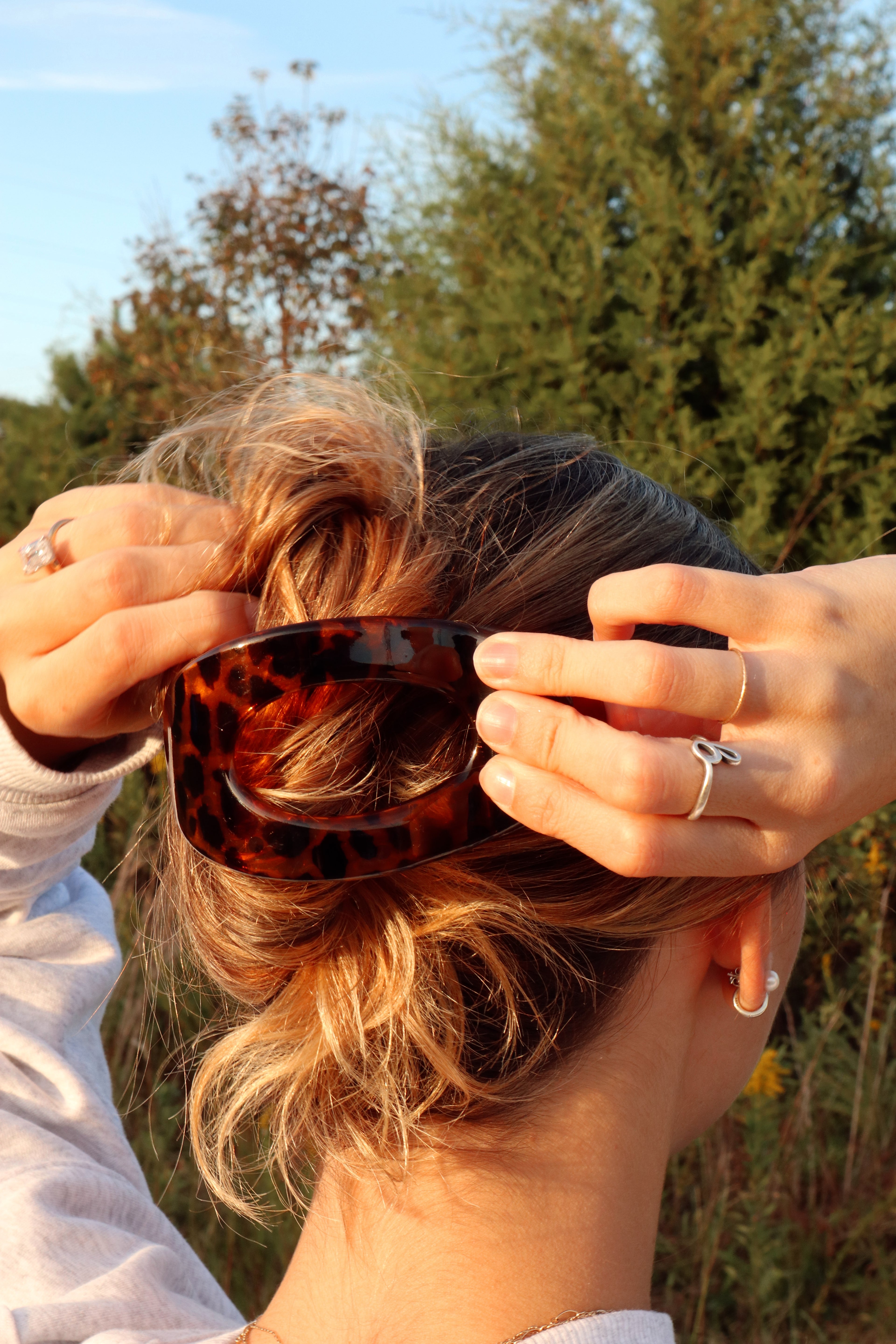 Flat Cloud Hair Clips