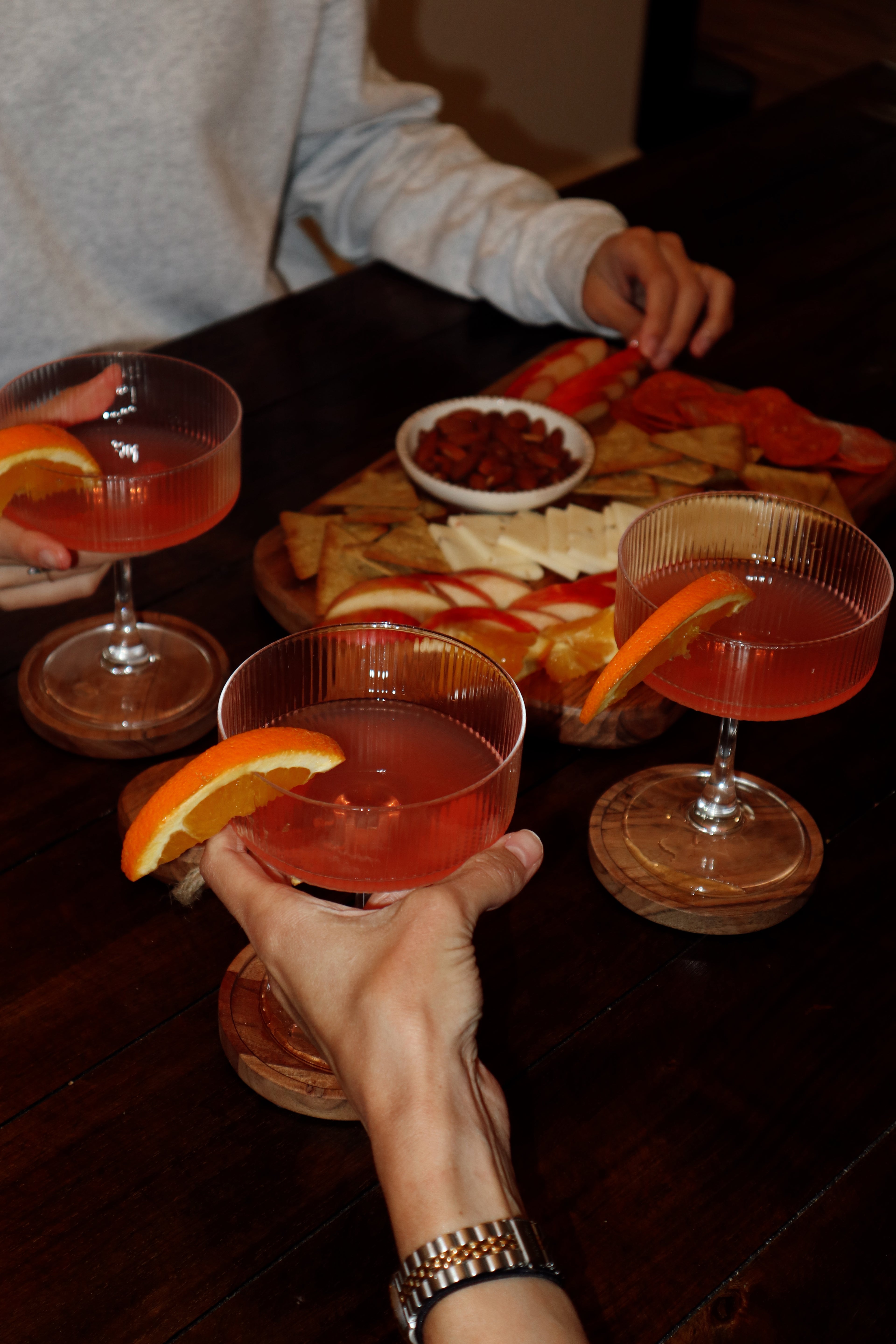 Acacia Wood Coasters (set of 4)