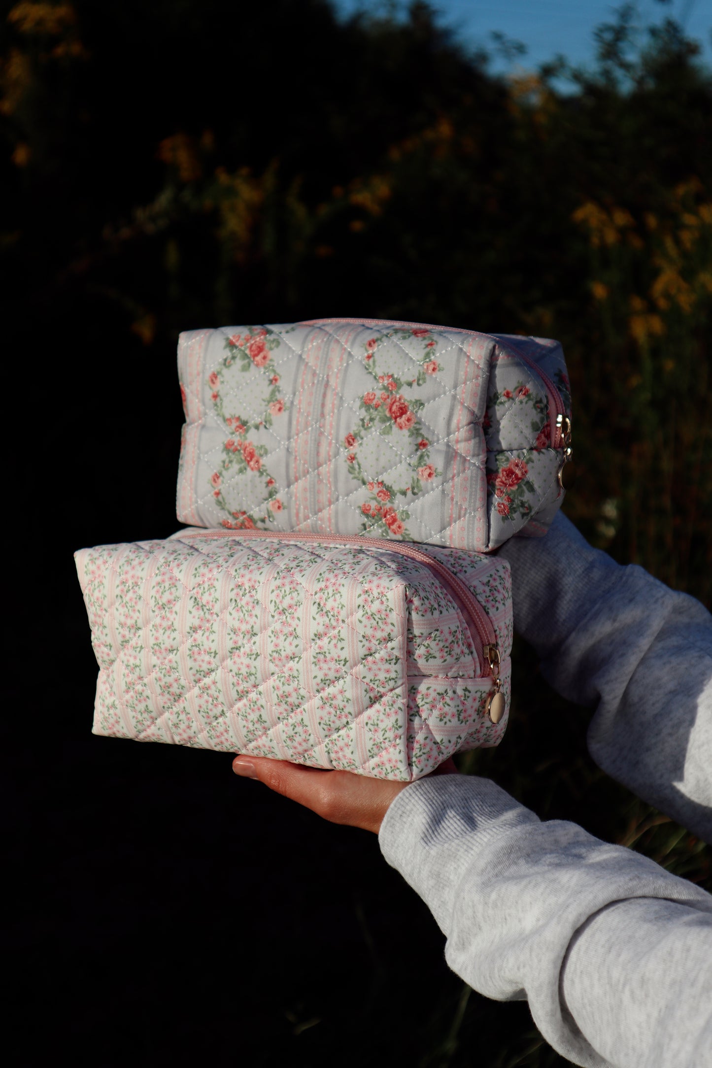 Floral Quilted Bag
