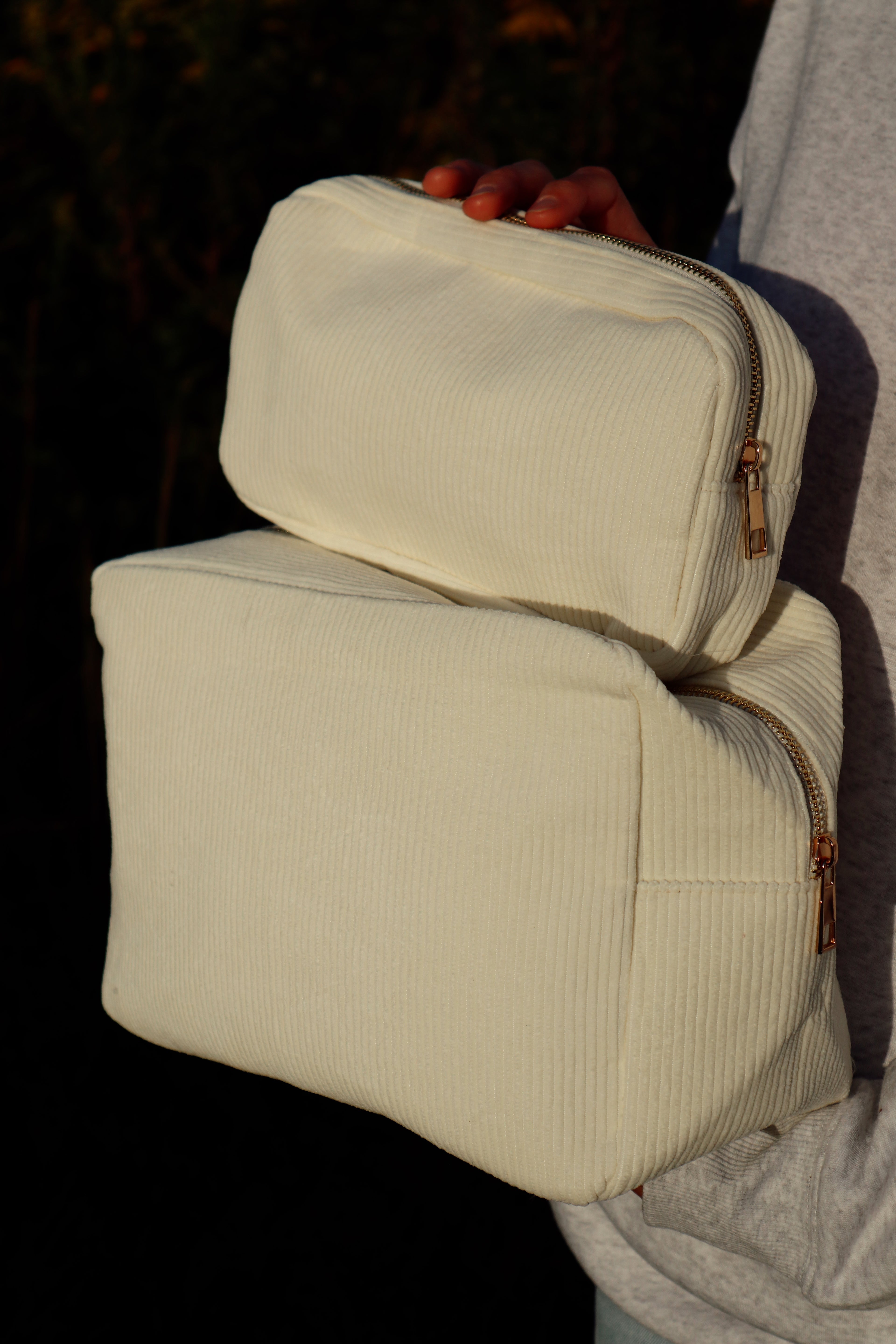 Carly Corduroy Cosmetic Bag