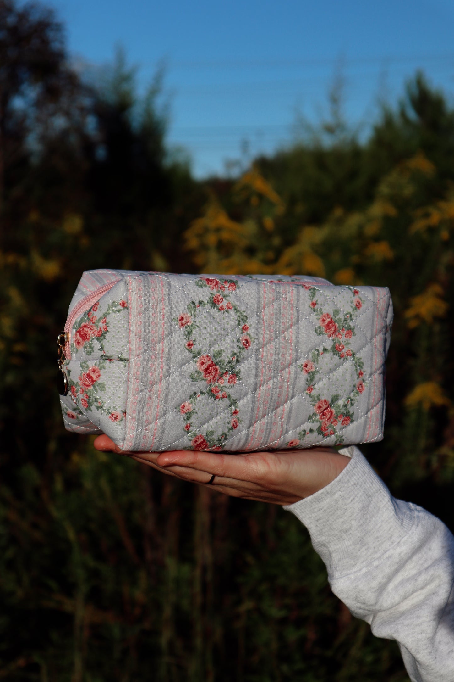 Floral Quilted Bag